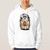 Ghost with pumpkin, Halloween Men's