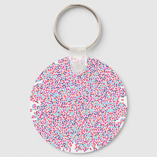 Ghost Worms Key Ring