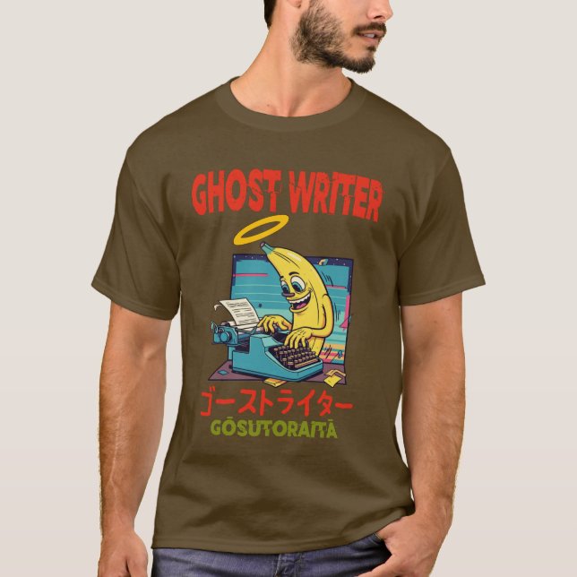 Ghost Writer T-Shirt (Front)