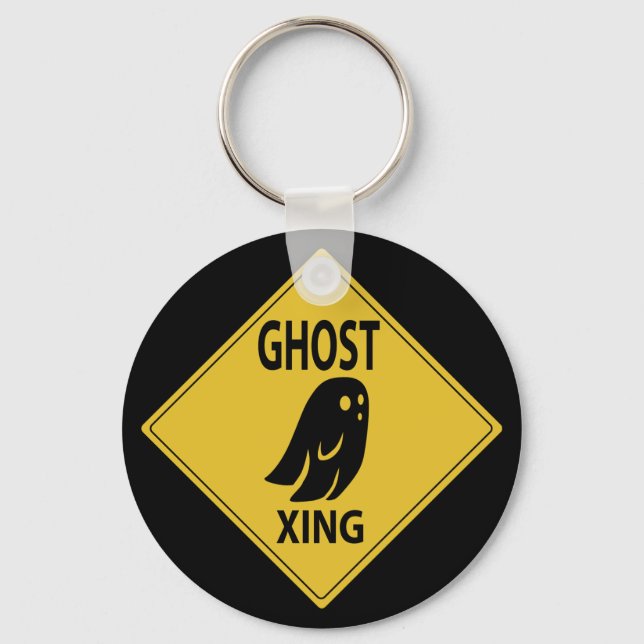 Ghost Xing Key Ring (Front)