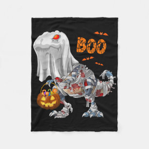 Ghost Zombie Mummy Dinosaur Funny Boo Halloween Pu Fleece Blanket