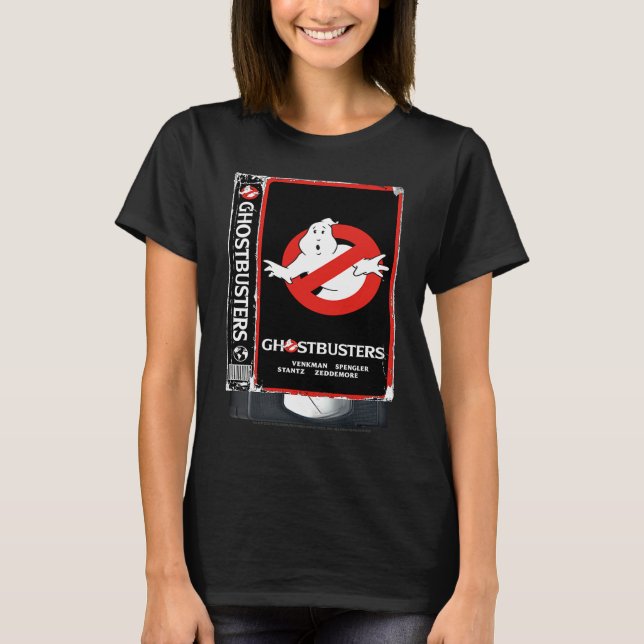 Ghostbusters VHS Tape T-Shirt (Front)