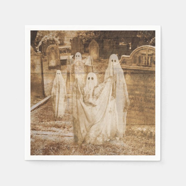 Ghosted Paper Napkin (Front)