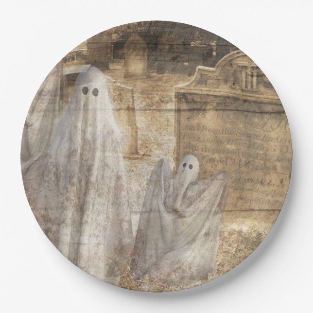 Ghosted Paper Plate (Front)