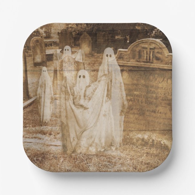 Ghosted Paper Plate (Front)