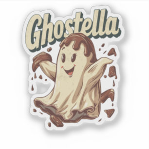 Ghostella SpookyFunny Ghost Halloween Food Pun