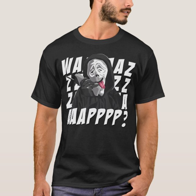 Ghostface Wazzap T-Shirt (Front)