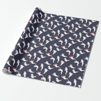 Ghosties About Town Wrapping Paper