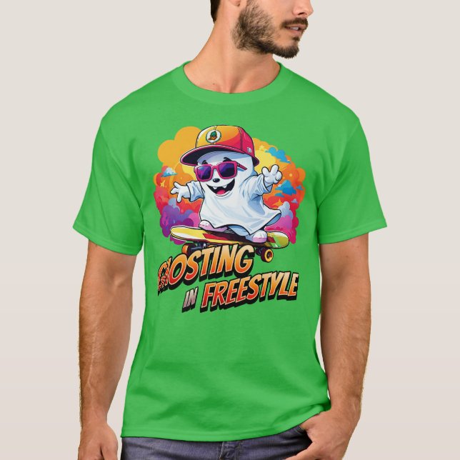 Ghosting in freestyle T-Shirt (Front)