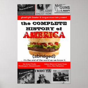 Ghostlight Complete History of America Poster