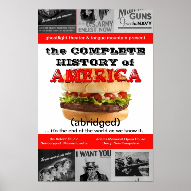Ghostlight Complete History of America Poster (Front)