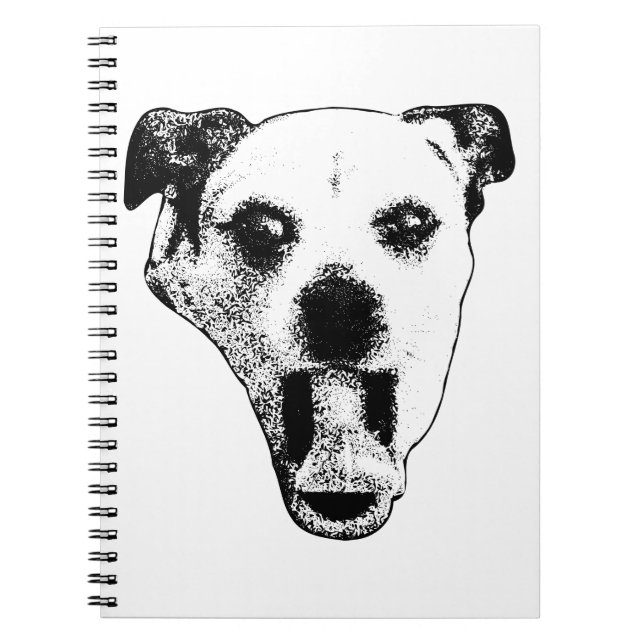 Ghostlight Puppy Expression Notebook (Front)