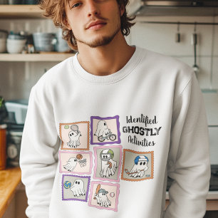 Ghostly Activities - Physically Active Ghosts Sweatshirt