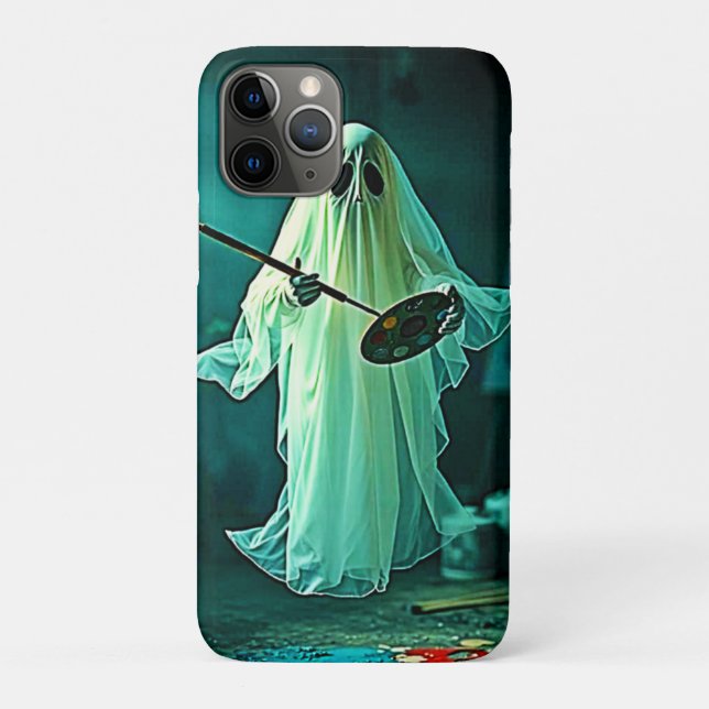 Ghostly Artist's Studio Design Case-Mate iPhone Case (Back)