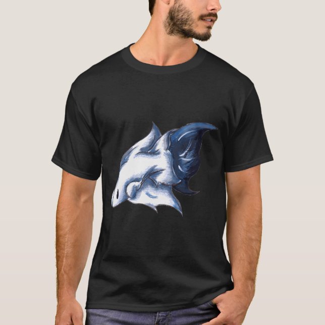 Ghostly Blue T-Shirt (Front)