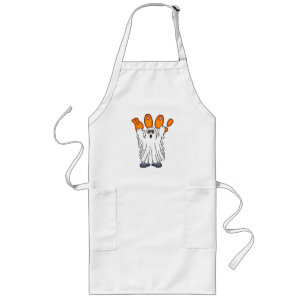 Ghostly Boo Long Apron