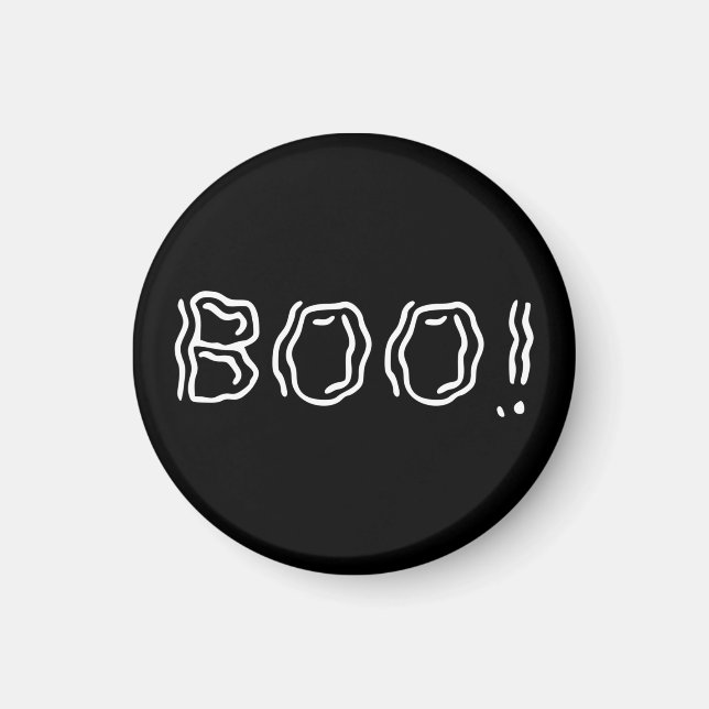 Ghostly Boo! Magnet (Front)