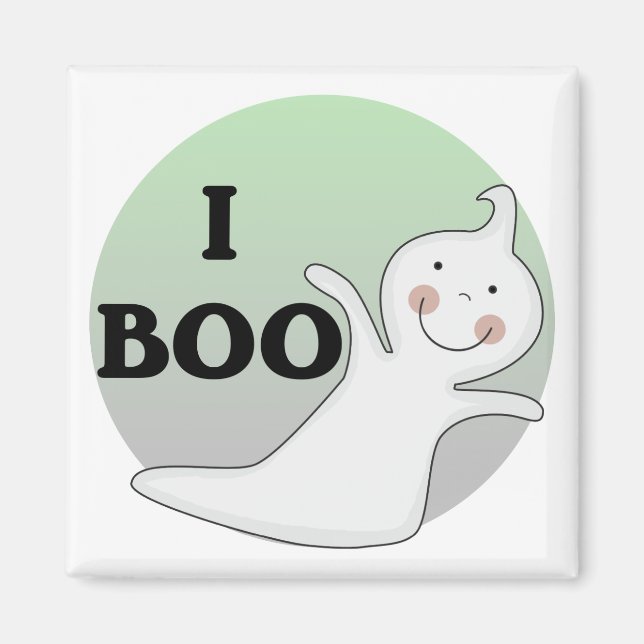 Ghostly Boo Tshirts and Gifts Magnet (Front)