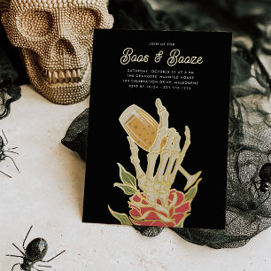 Ghostly Champagne "Boos & Booze" Halloween Party