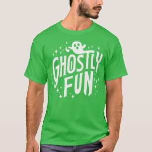 Ghostly Fun Playful Halloween Design TShirt 2