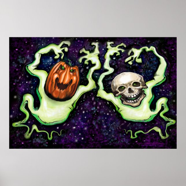 Ghostly Fun Poster (Front)