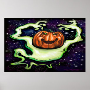 Ghostly Fun Poster