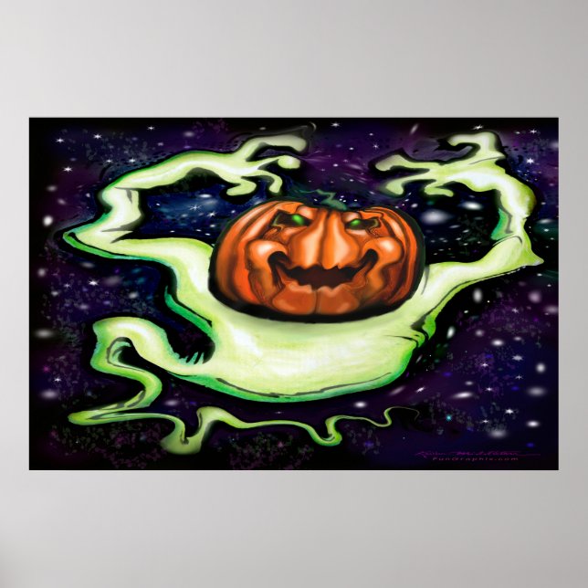 Ghostly Fun Poster (Front)