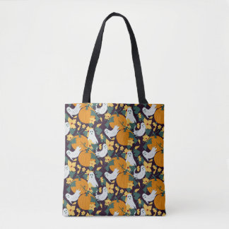 Ghostly Garden Tote Bag