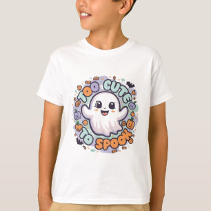 Ghostly Giggles Too Cute to Give a Fright T-Shirt