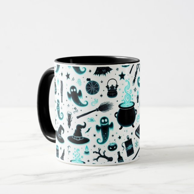 Ghostly Glows Mug (Front Left)