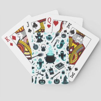 Ghostly Glows Playing Cards