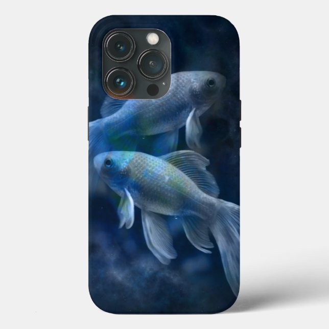 Ghostly Goldfish Case-Mate iPhone Case (Back)