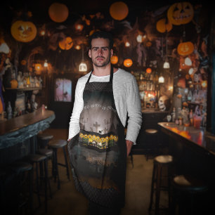 Ghostly Graveyard Cruise Apron