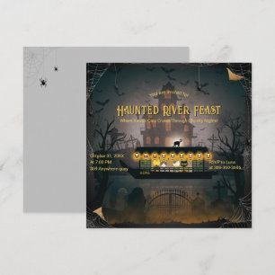Ghostly Graveyard Cruise Invitation