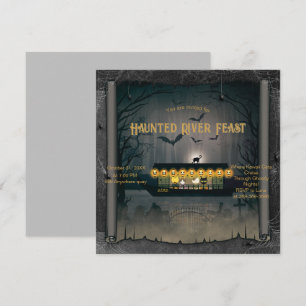 Ghostly Graveyard Cruise Invitation