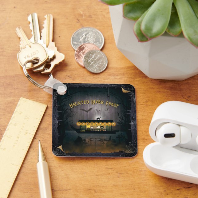 Ghostly Graveyard Cruise Key Ring (Desk)