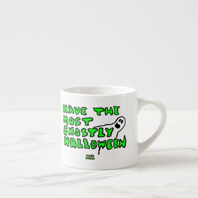 Ghostly Halloween Espresso Mug (Right)