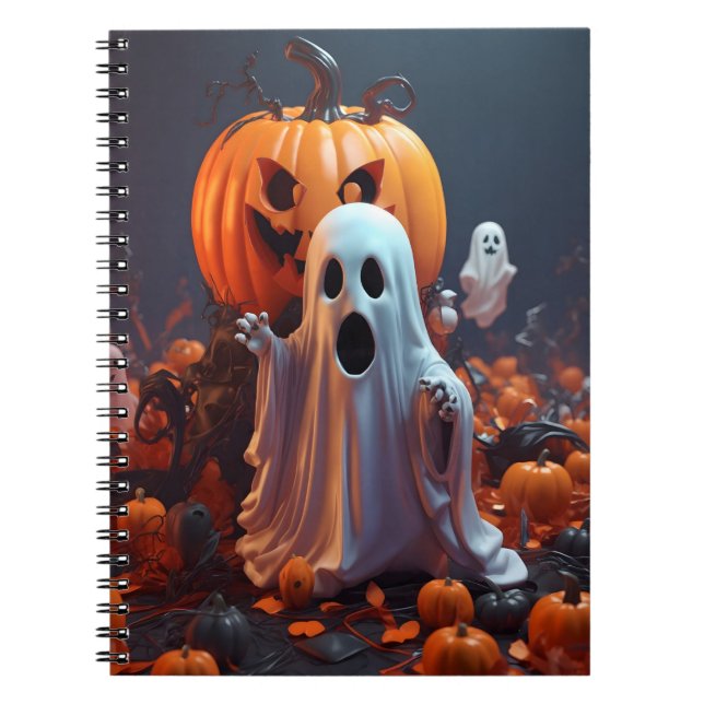 Ghostly Halloween Journal (Front)