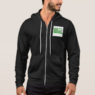 Ghostly Halloween Men's Full-Zip Hoodie