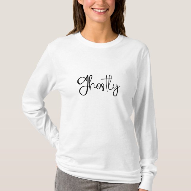 Ghostly Halloween T-Shirt (Front)