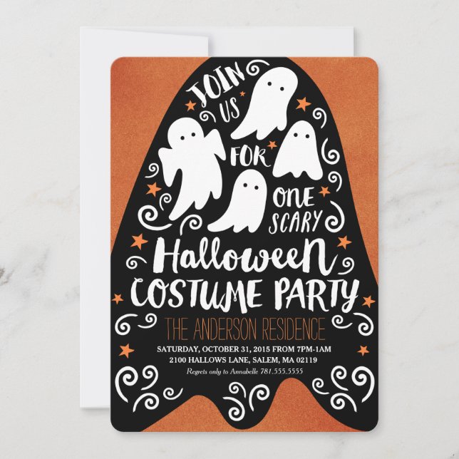 Ghostly Invitation (Front)