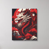 Ghostly Japanese Dragon
