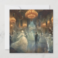 Ghostly Masquerade Ballroom Dance