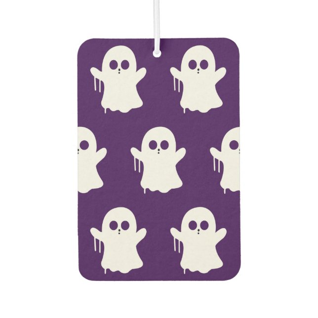 Ghostly pillow car air freshener (Front)