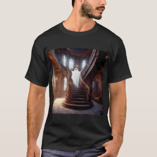 Ghostly Staircase Long T-Shirt