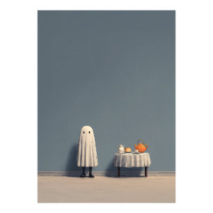 Ghostly Tea Party Vibes Photo Print