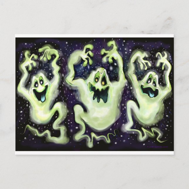 Ghostly Trio Postcard (Front)