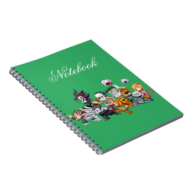 Ghostly Whispers: Spiral Photo Notebook (Right Side)