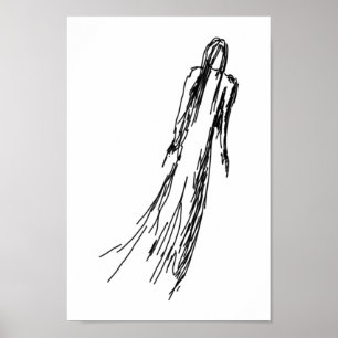 Ghostly Woman Poster
