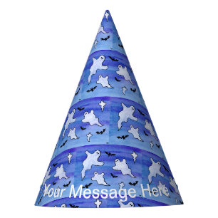 Ghosts and Bats Party Hat